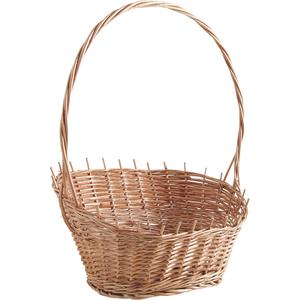 Photo FCO5270 : Buff split willow basket with handle