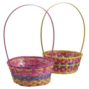 Photo FCO5280P : Round bamboo basket