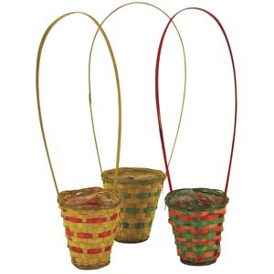 Photo FCP1320P : Bamboo basket with handle