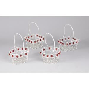 Photo FCP2030 : Small metal basket with handle