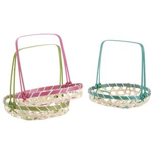 Photo FCP2121 : Round bamboo basket