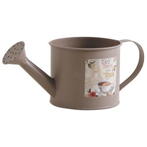 Photo GAR1510 : Lacquered metal watering can Café crème