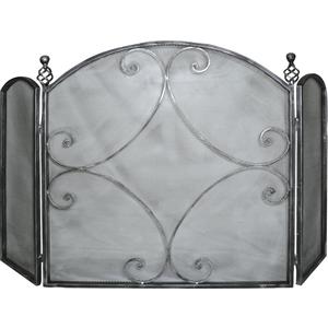 Photo GCH1260 : Wrought iron folding fire screen