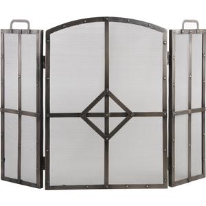 Photo GCH1870 : Wrought iron fire screen