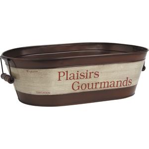 Photo GCO1930 : Metal basket Plaisirs Gourmands