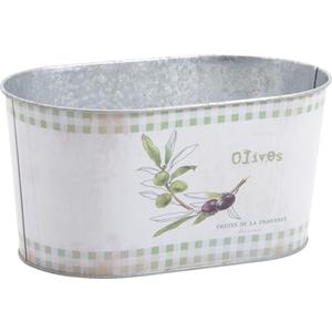 Photo GCO2740 : Oval zinc basket