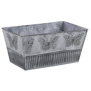 Photo GCO3083 : Rectangular patinated metal basket