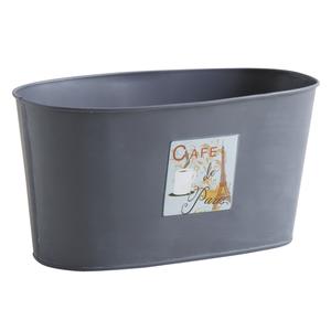 Photo GCO3320 : Oval lacquered metal basket Café de Paris