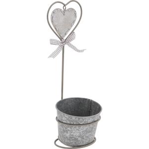 Photo GCP1690 : Zinc pot cover with metal stand