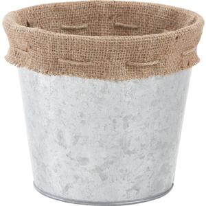 Photo GCP1860 : Zinc and jute pot cover