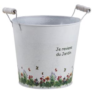 Photo GCP1940 : Zinc flower pot cover Jardin