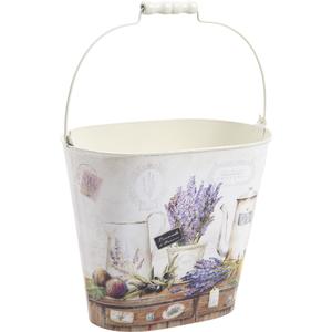 Photo GPA1290 : Metal basket with Provence design