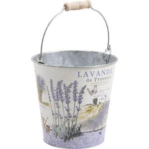 Photo GSE1460 : Zinc bucket with Provence design