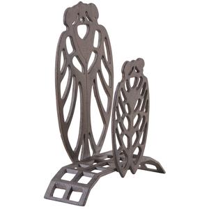 Photo JAC1450 : Cast iron cicada wall hose holder