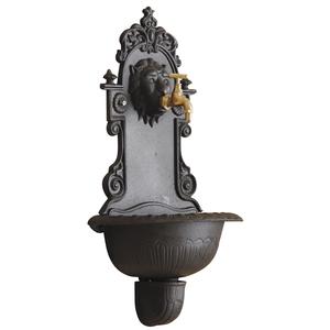 Photo JAC1480 : Cast iron wall fountain lion