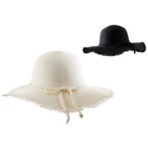 Photo JCH1720 : Synthetic straw and rope floppy hat