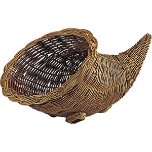 Photo JHO114S : Pulut rattan horn shape baskets