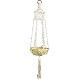 Photo JMA1030 : Suspension macramé en coton