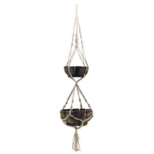 Photo JMA1190 : Cotton macramé plant hanger