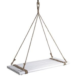 Photo JSU1240 : White stained wood hanging tray
