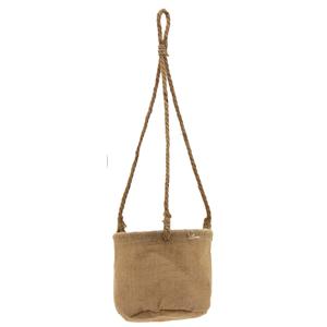 Photo JSU1251P : Hanging jute and rope basket