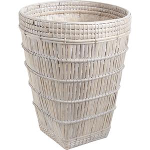 Photo JVA1460 : White wash bamboo basket