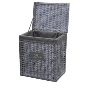 Photo KLI324SC : Willow and rope laundry baskets