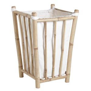 Photo KLI3610C : Bamboo laundry basket