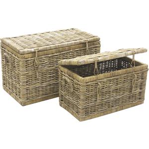 Photo KMA182S : Grey pulut rattan trunks