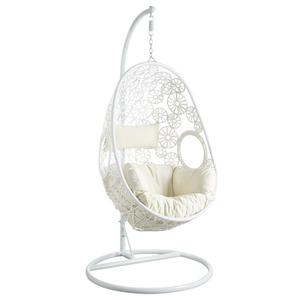 Photo MBA1200C : Adjustable white swing chair