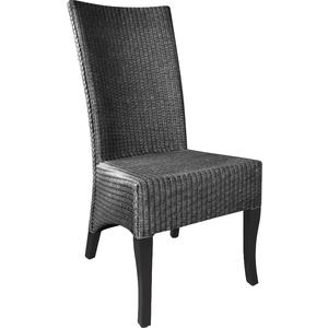 Photo MCH1380 : Loom and mahogany dining chair