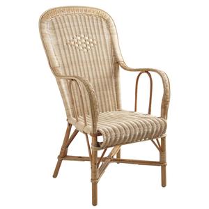 Photo MFA1210 : Manau and rattan armchair