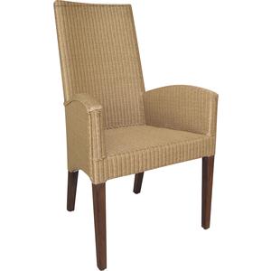 Photo MFA2060 : Loom and teak armchair