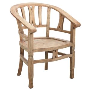 Photo MFA2830 : Natural wood armchair