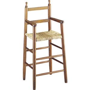 Photo NCH1070 : Brown beechwood highchair