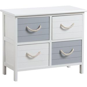 Photo NCM2350 : Commode 4 tiroirs en medium