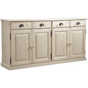 Photo NCM2740 : Raw wood sideboard 4 doors 4 drawers