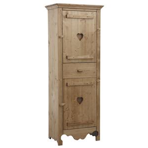 Photo NCM2910 : Spruce wood bonnetiere cupboard