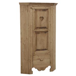 Photo NCM2940 : Spruce wood corner cupboard