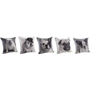 Photo NCO2390 : Coussin chien en coton