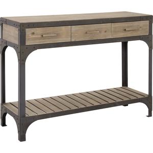 Photo NCS1070 : Metal and wood console table