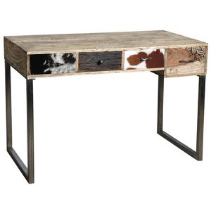 Photo NCS1320C : Mango and cow skin desk