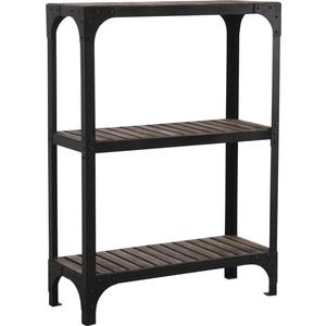 Photo NET2000 : Metal and wood shelf