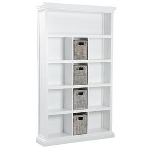 Photo NET2100 : Stained mango shelves