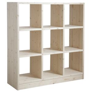 Photo NET2130 : Spruce wood cabinet 9 boxes