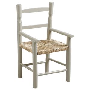 Photo NFE1430 : Grey beechwood children's chair