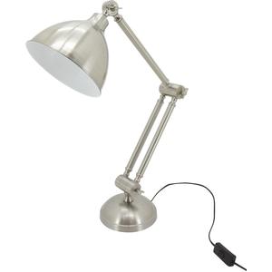 Photo NLA1370 : Lampe de bureau en acier brossé