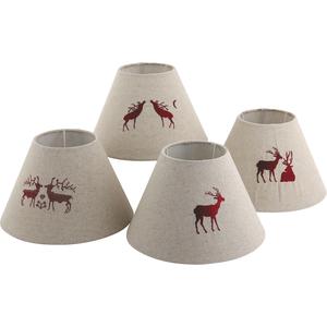 Photo NLA1480 : Lampshade with deer