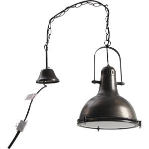 Photo NLA1672V : Metal and glass lamp