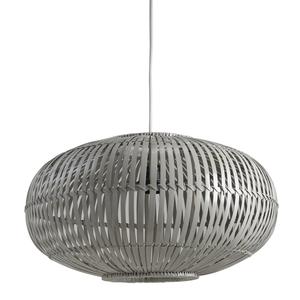 Photo NLA1680 : Grey bamboo bowl lampshade